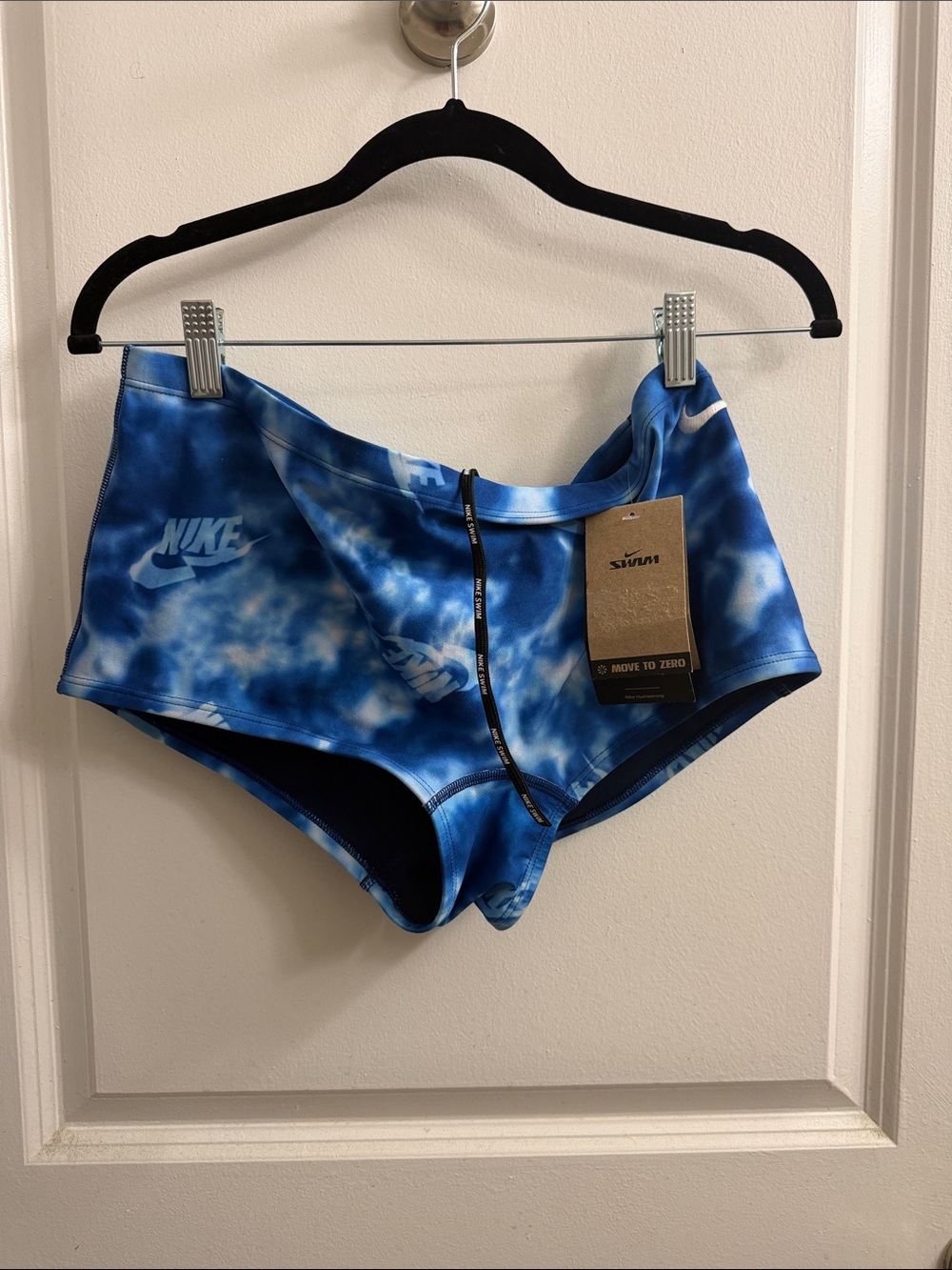 Nike Blue Tie-Dye Training Shorts
